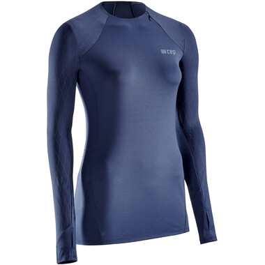 CEP COLD WEATHER Women's Long-Sleeved T-Shirt Blue 0